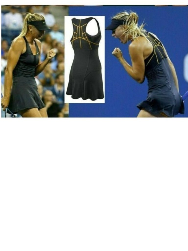 Nwt Maria Sharapova Nike Tennis Dress W/ Bra Xs
